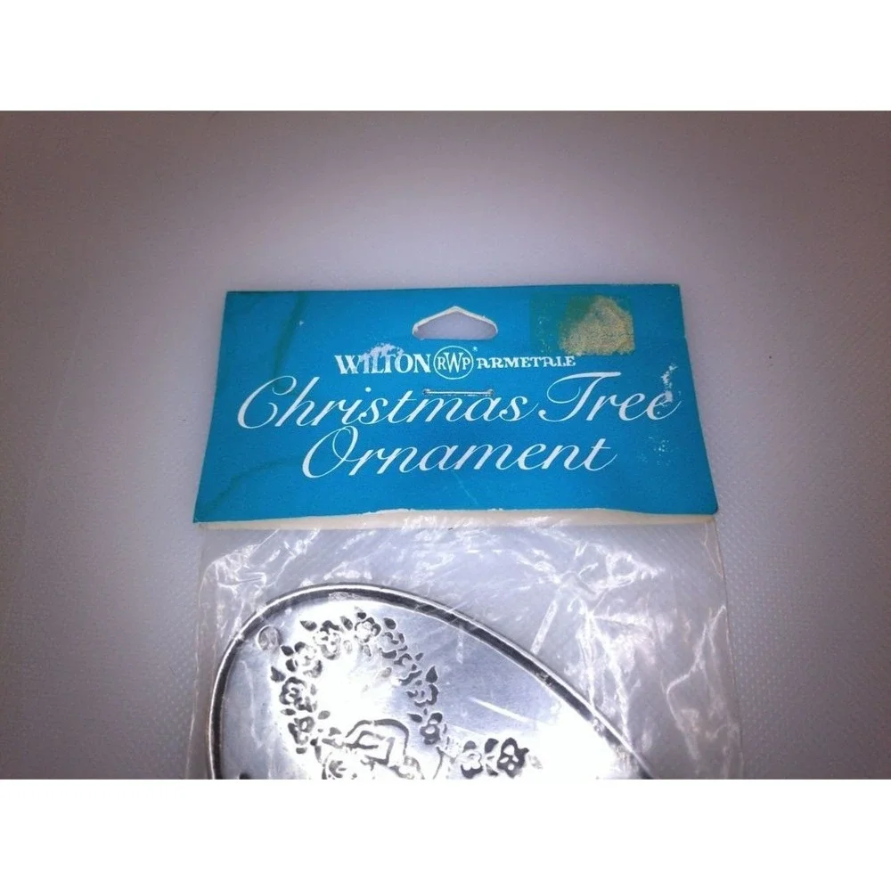 WILTON ARMETALE‎ Ornament Adult OS Silver Excellent Twelve Days of Christmas